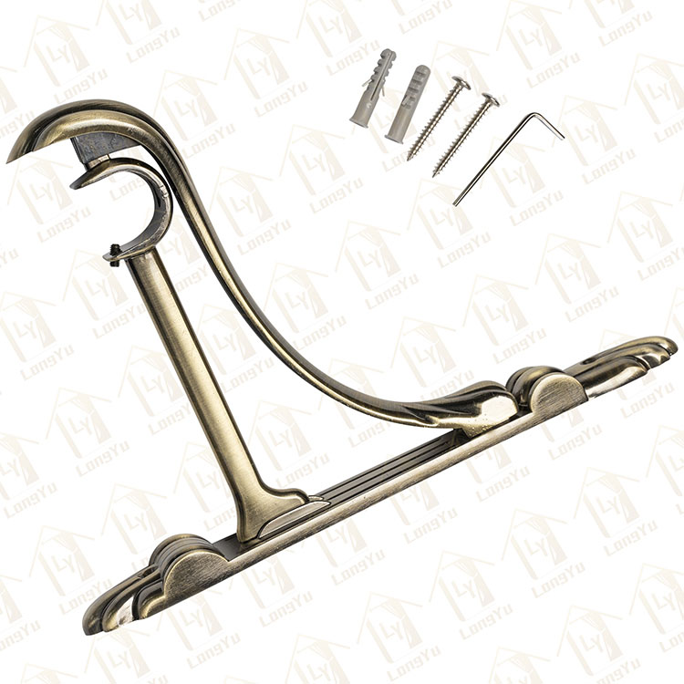 Якія рэкамендацыі па ўпрыгожванні для рэгуляваных кранштэйнаў для штор?